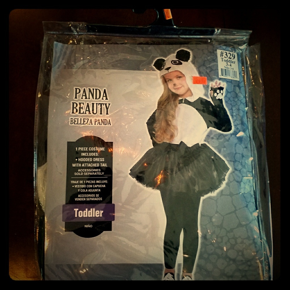 Panda Cutie Furry Costume Halloween. 1DAY SHIP NWT